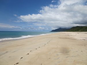Pantai Warmamedi (Foto : Tim Abun Monitoring)
