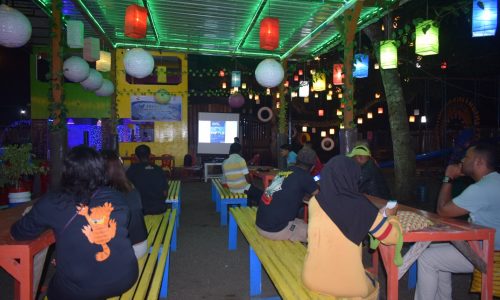 Suasana kegiatan talkshow di nabire Suasana kegiatan talkshow di nabire