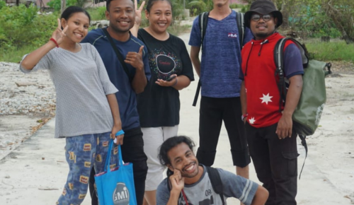 Enumerator survei sosial masyarakat 2021 (Foto: S4C LPPM UNIPA)