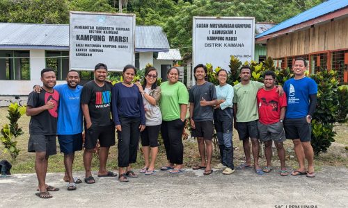 Foto Tim Survey Monitoring Sosek di Kaimana